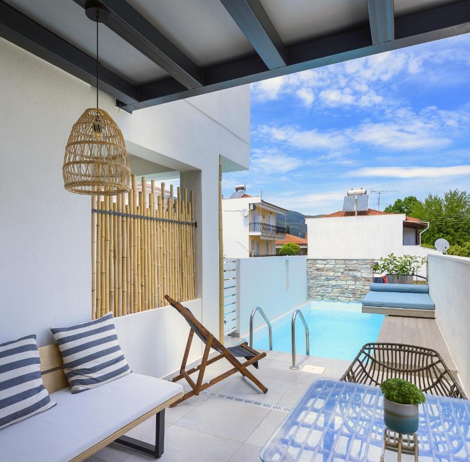 Alea Suites -Adults Only And Kids 14 Plus Asprovalta Buitenkant foto