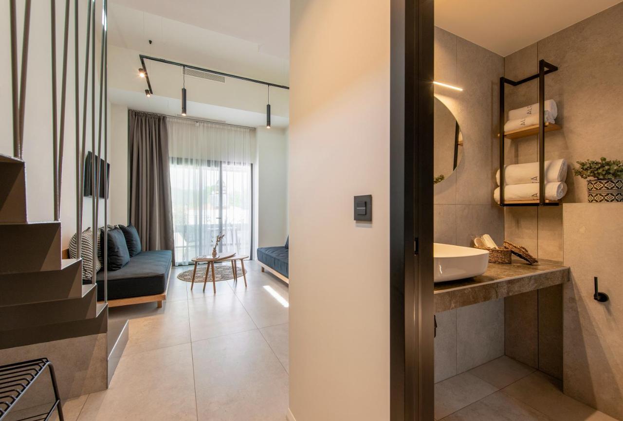 Alea Suites -Adults Only And Kids 14 Plus Asprovalta Buitenkant foto